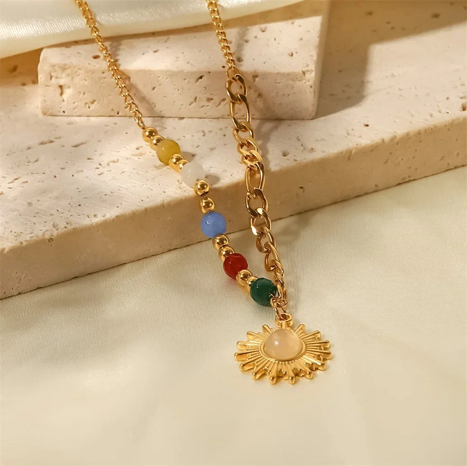 Dainty Sunshine Playful Necklace