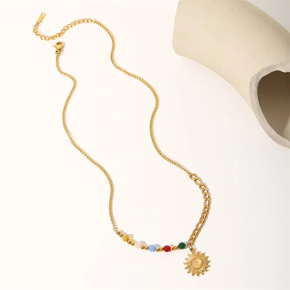 Dainty Sunshine Playful Necklace