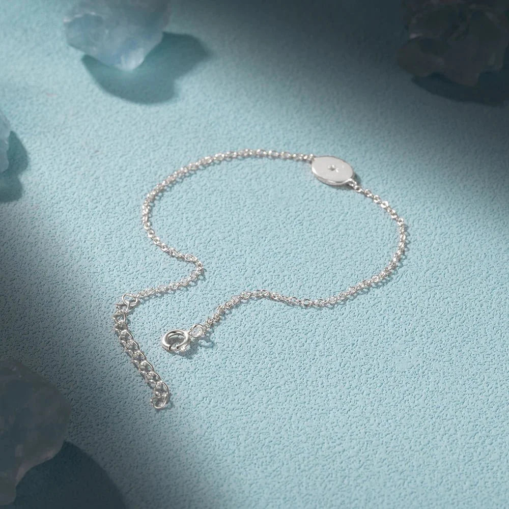 Dainty Chain North Star Bracelet - Aryomi