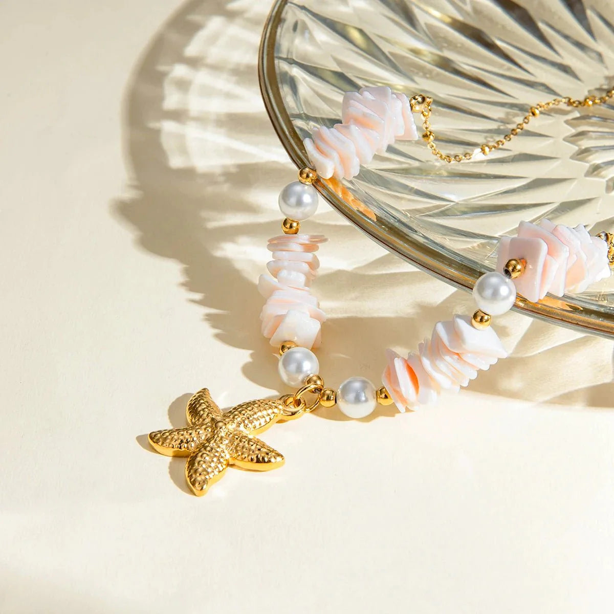 18k Boho Oceanic Sea Shell Necklaces - Aryomi