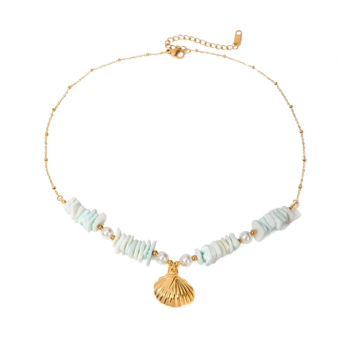 18k Boho Oceanic Sea Shell Necklaces - Aryomi
