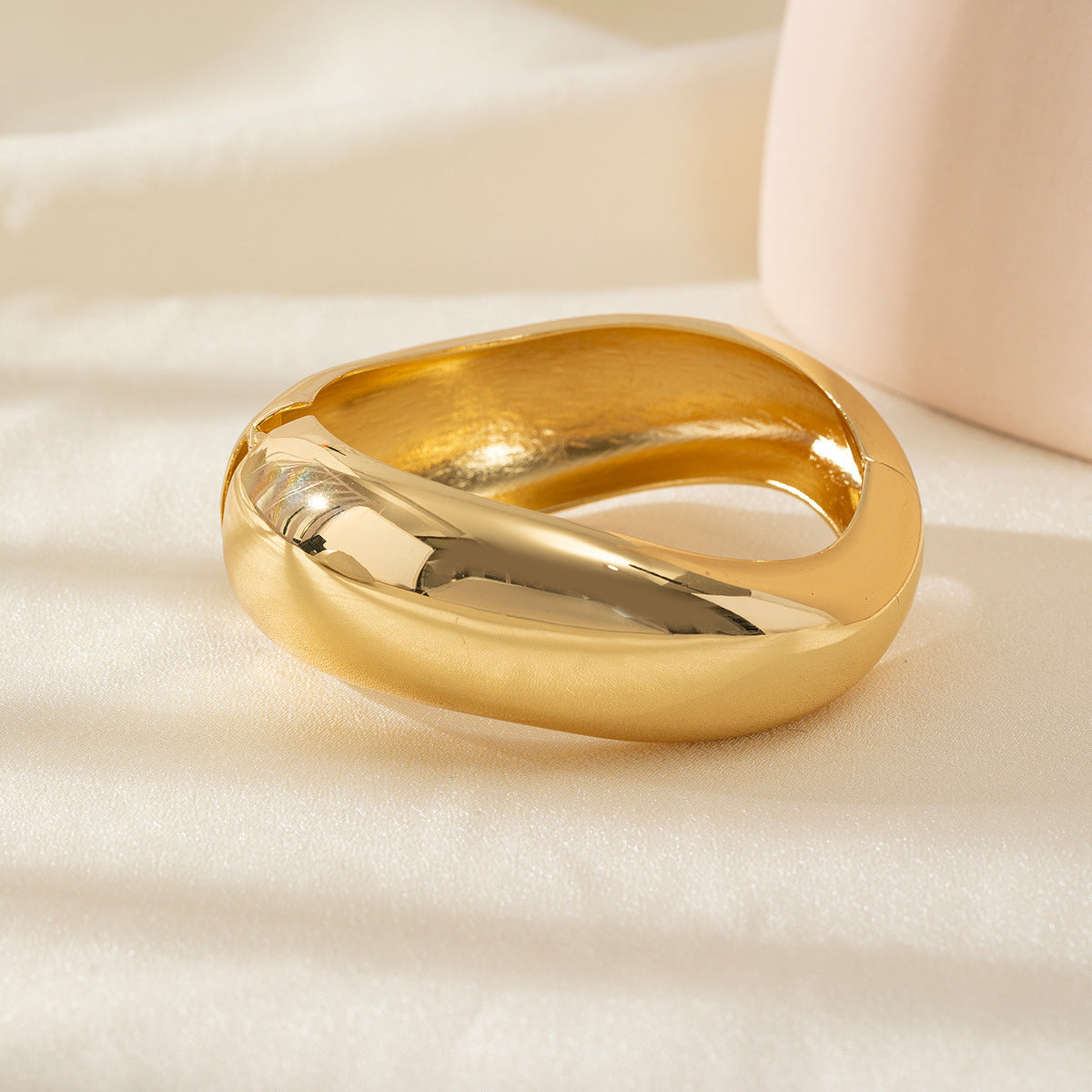 3pc Chunky Bangle Bracelet Set