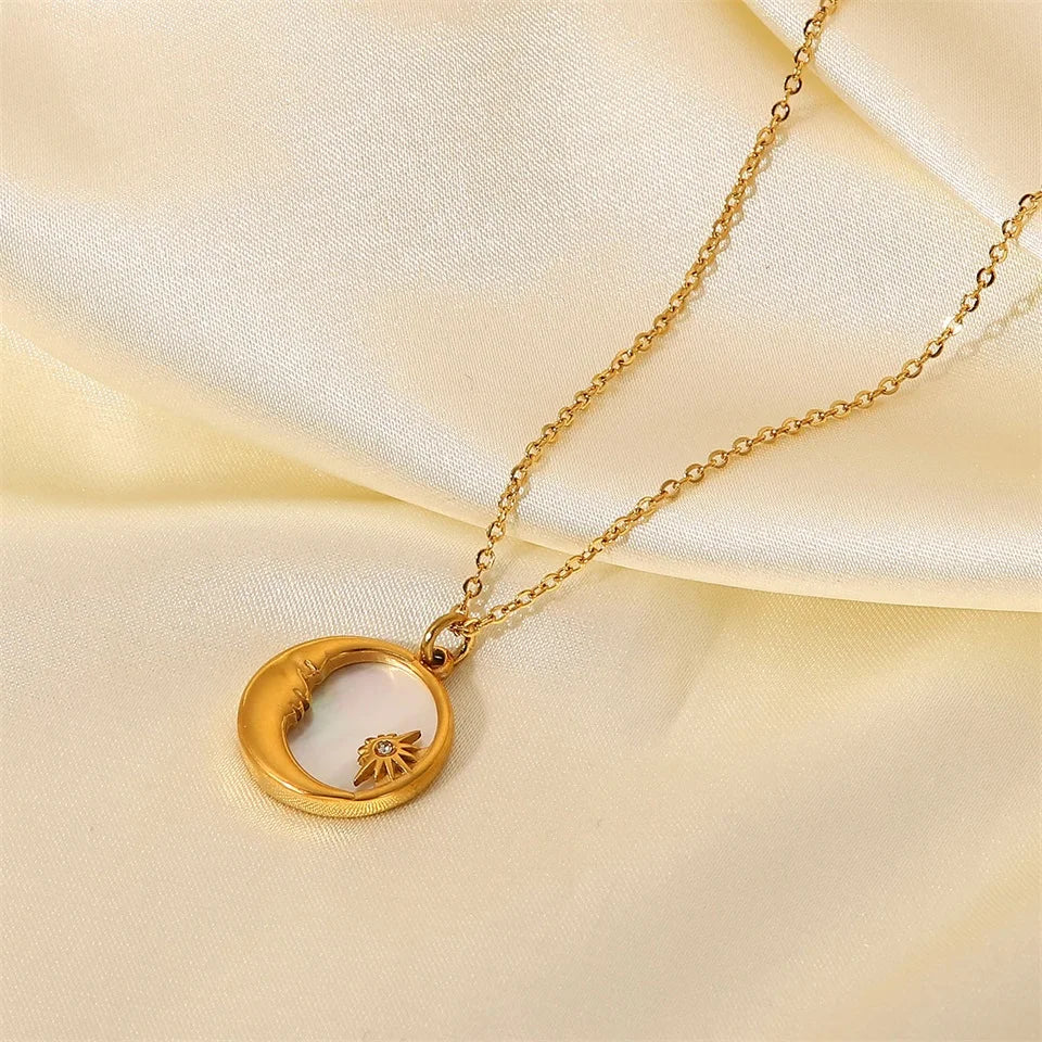 Dainty Shell Astrological Necklaces