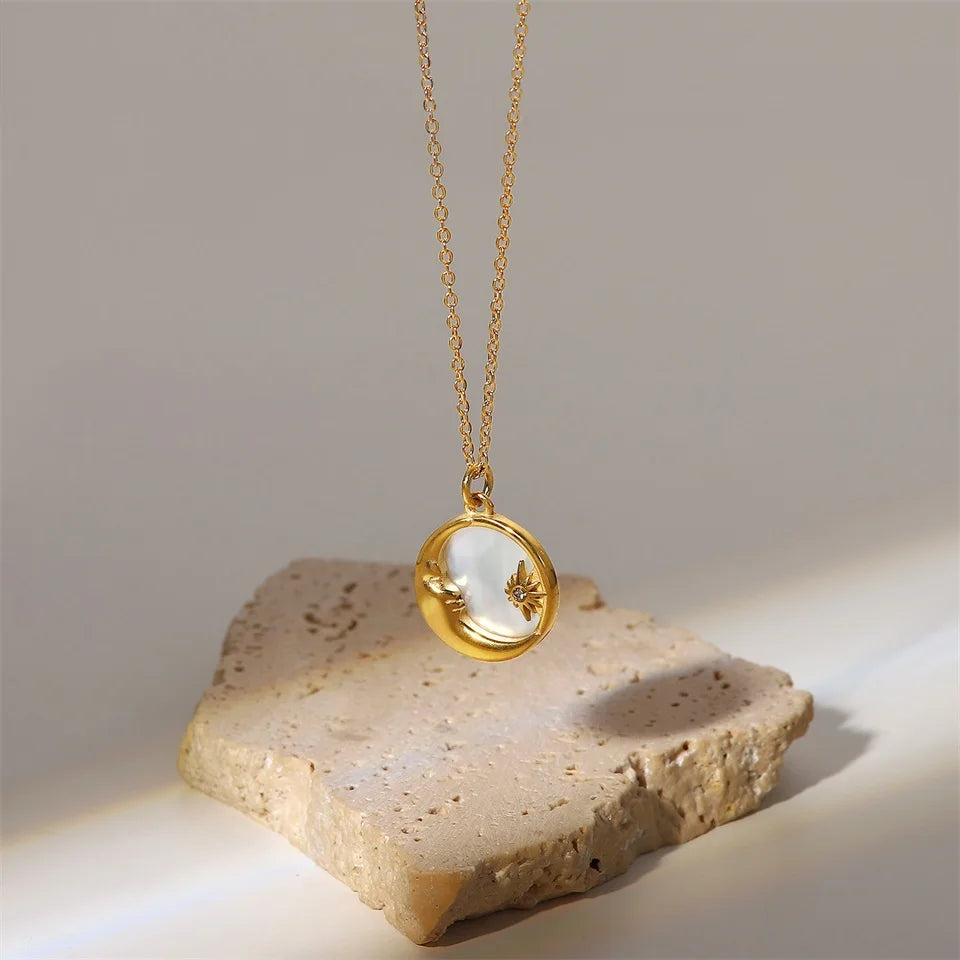 Dainty Shell Astrological Necklaces