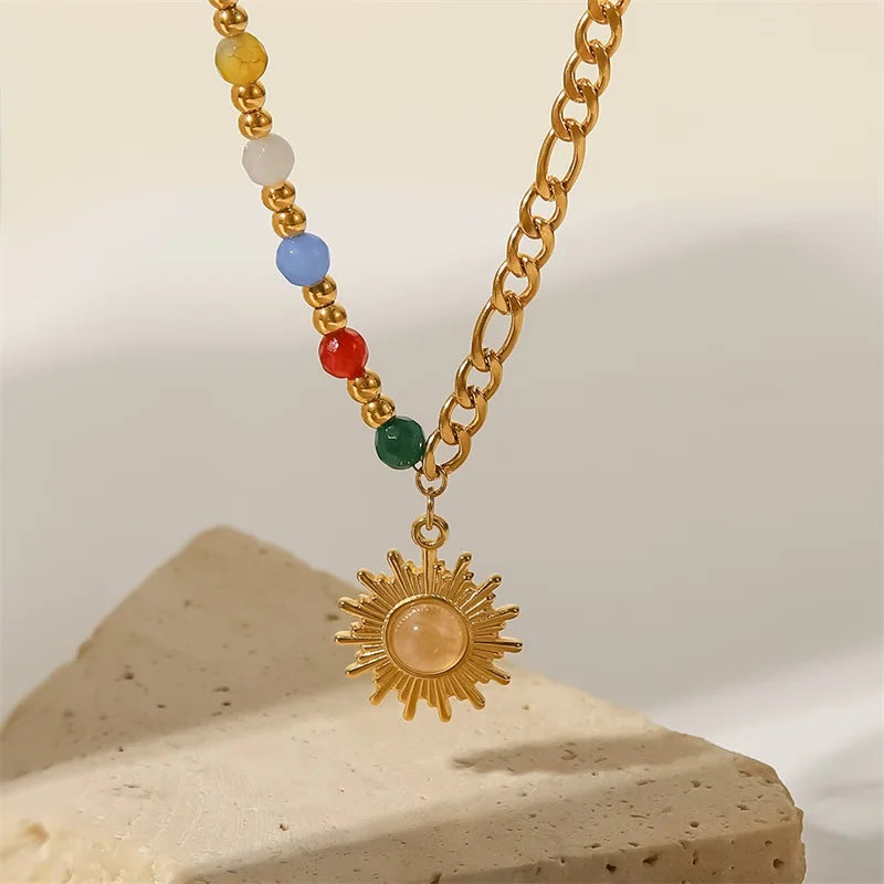 Dainty Sunshine Playful Necklace
