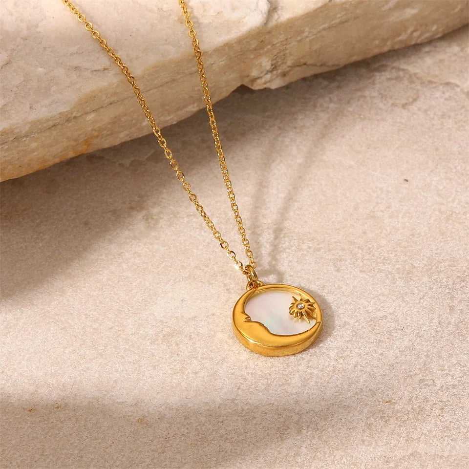 Dainty Shell Astrological Necklaces