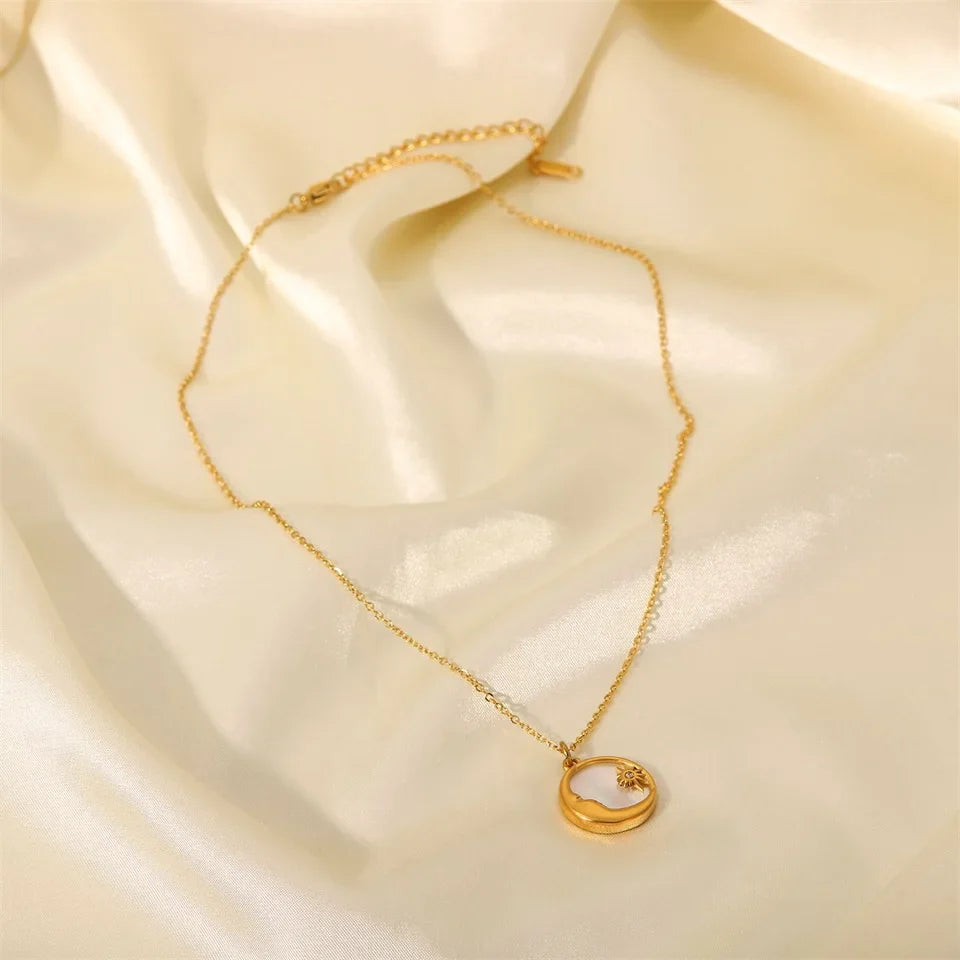 Dainty Shell Astrological Necklaces