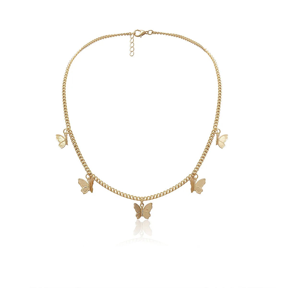 Dainty Butterfly Choker Necklace - Aryomi
