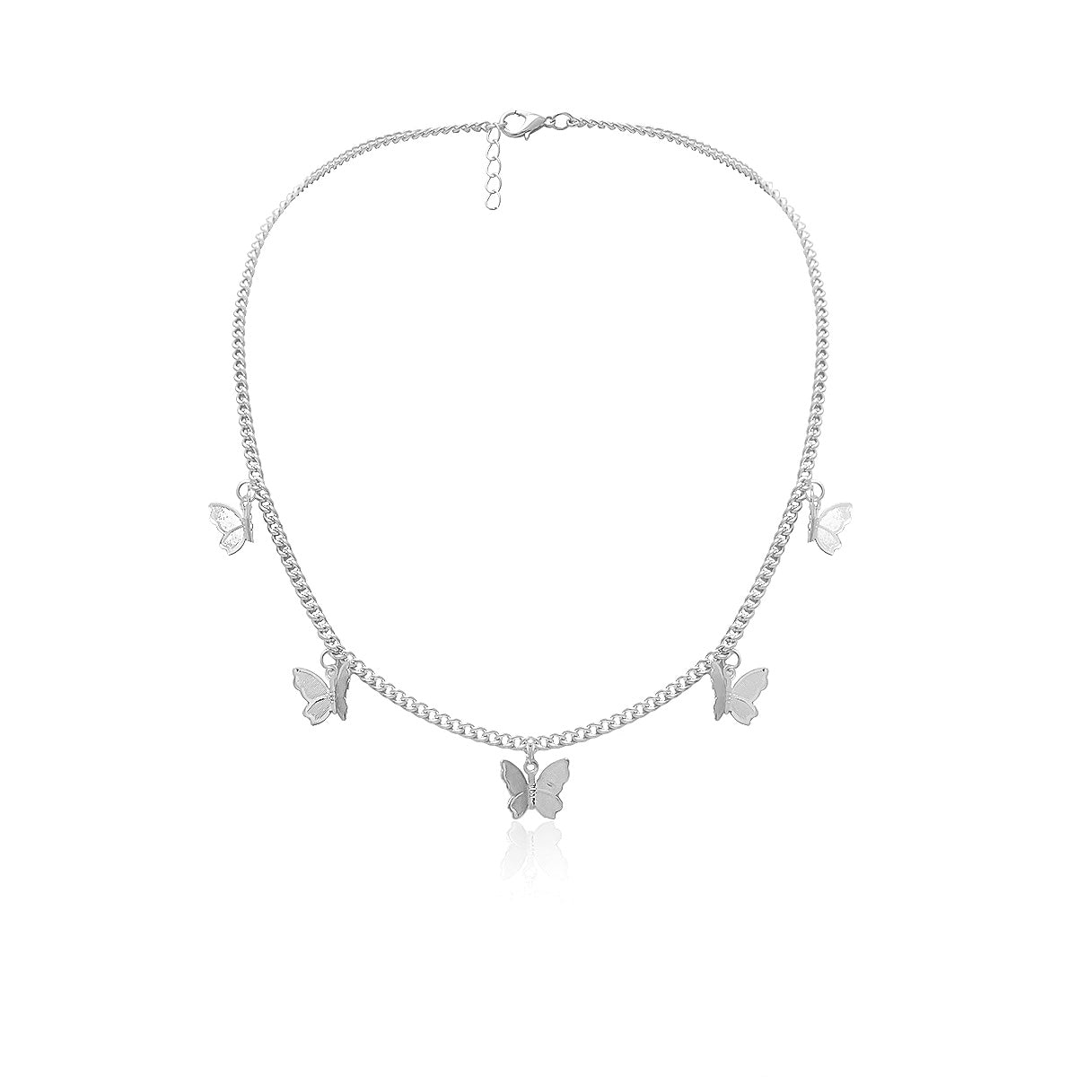 Dainty Butterfly Choker Necklace - Aryomi