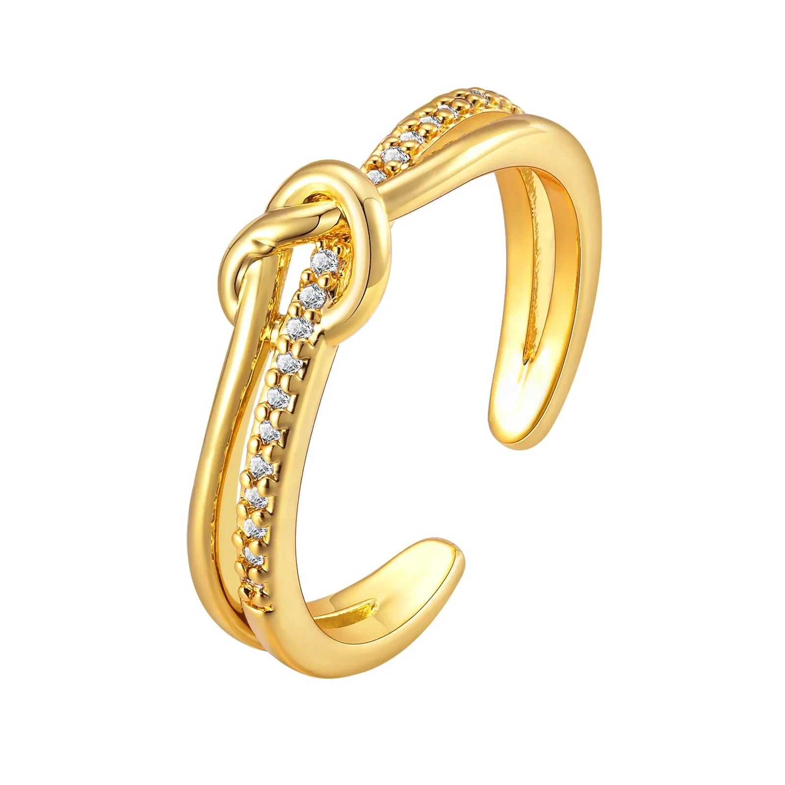 Dainty Diamond Adjustable Ring Stacks - Aryomi