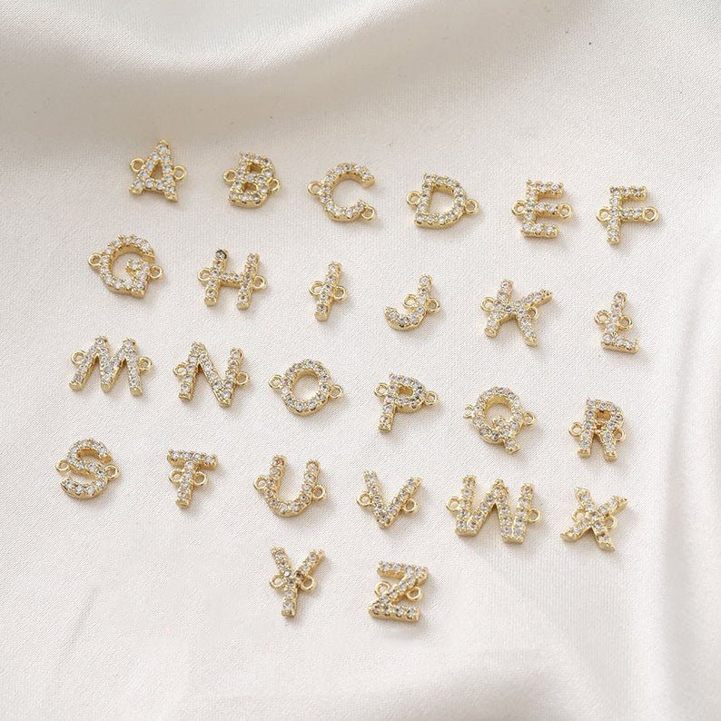 Dainty Initial Chain Bracelet - Aryomi