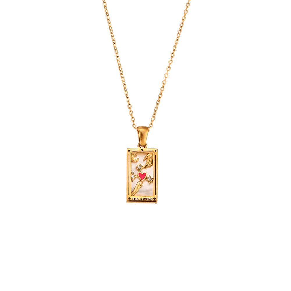 Dainty Tarot Charm Necklaces - Aryomi