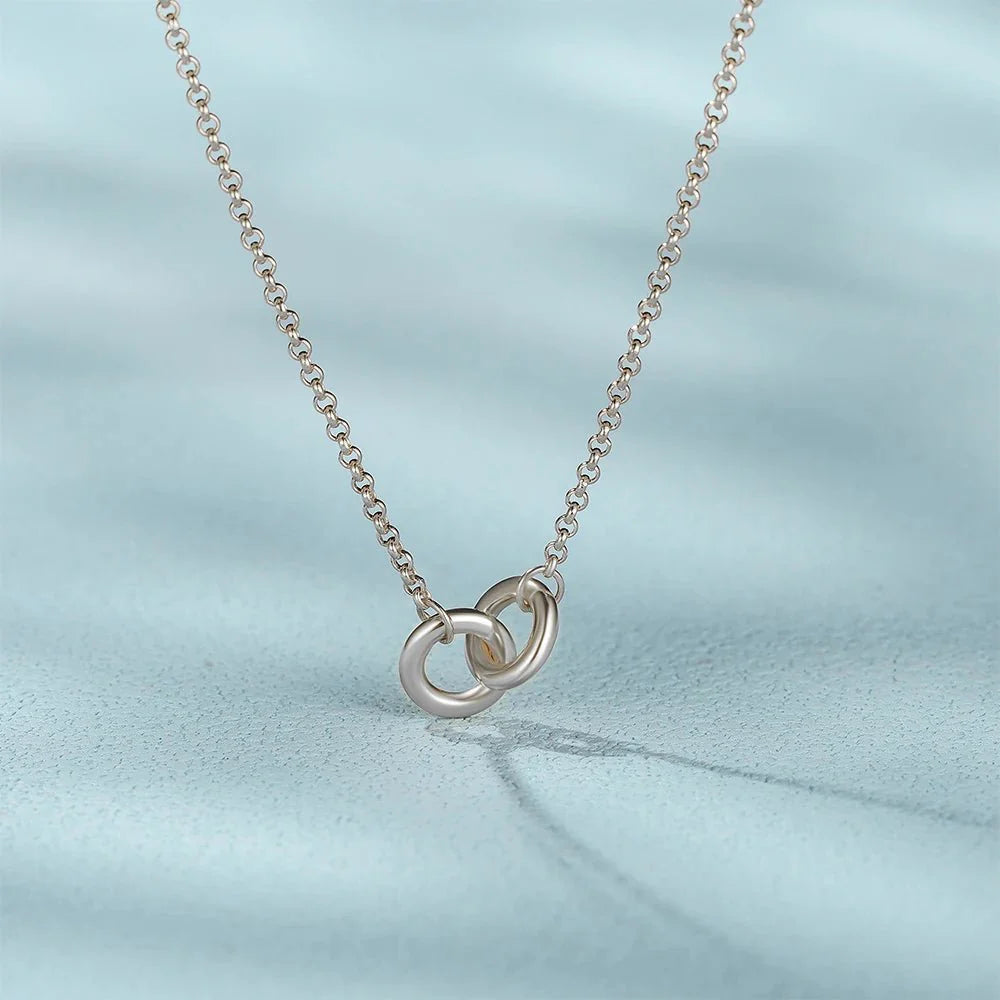 S925 Dainty Forever Linked Necklace - Aryomi