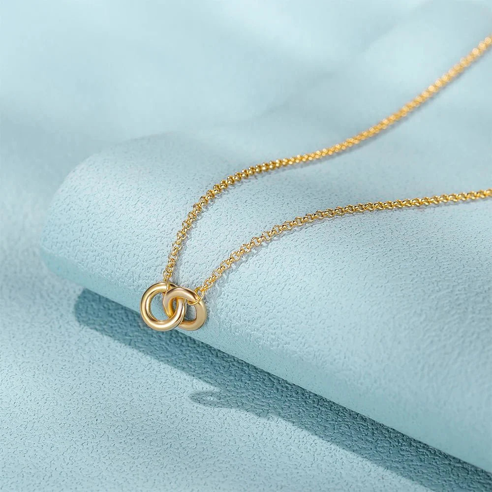 S925 Dainty Forever Linked Necklace - Aryomi