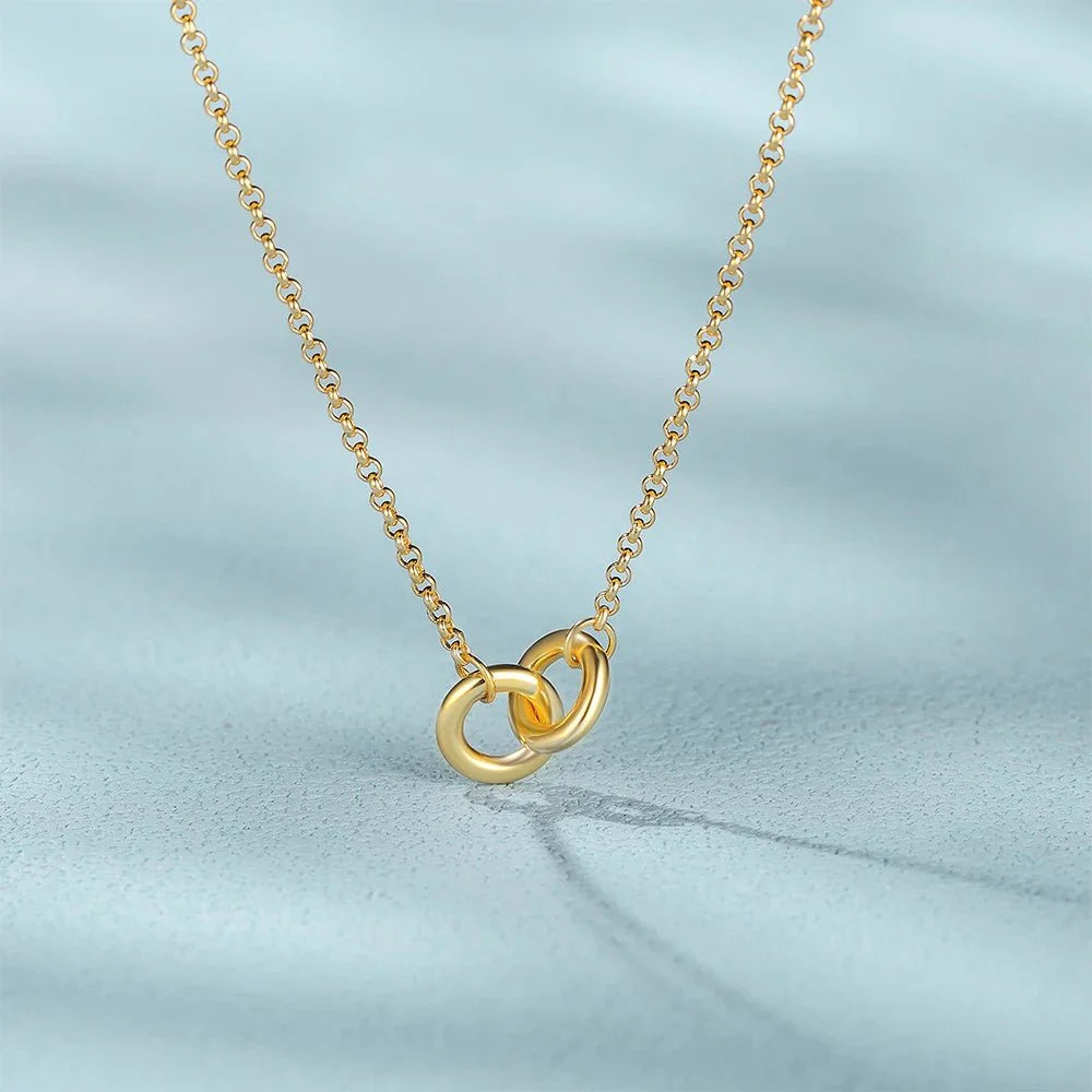 S925 Dainty Forever Linked Necklace - Aryomi