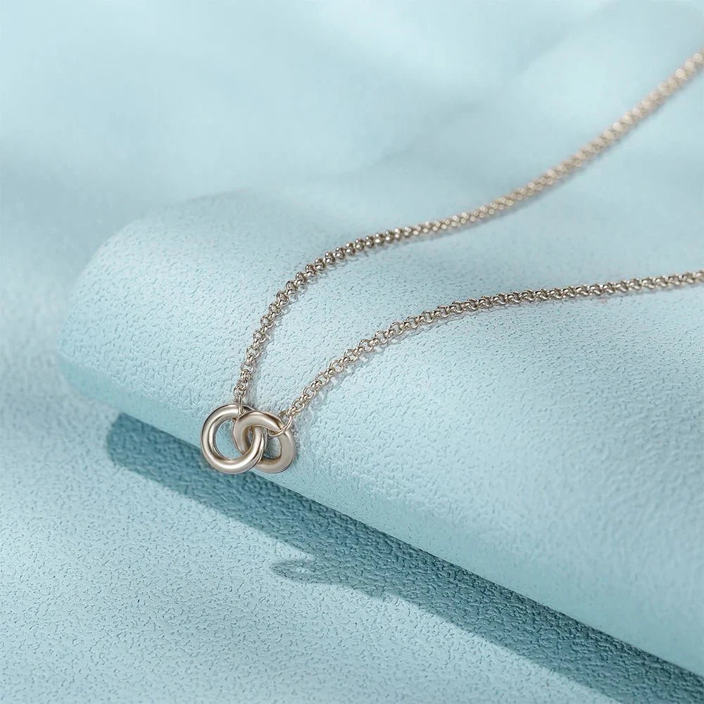 S925 Dainty Forever Linked Necklace - Aryomi