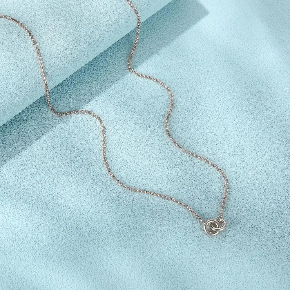 S925 Dainty Forever Linked Necklace - Aryomi