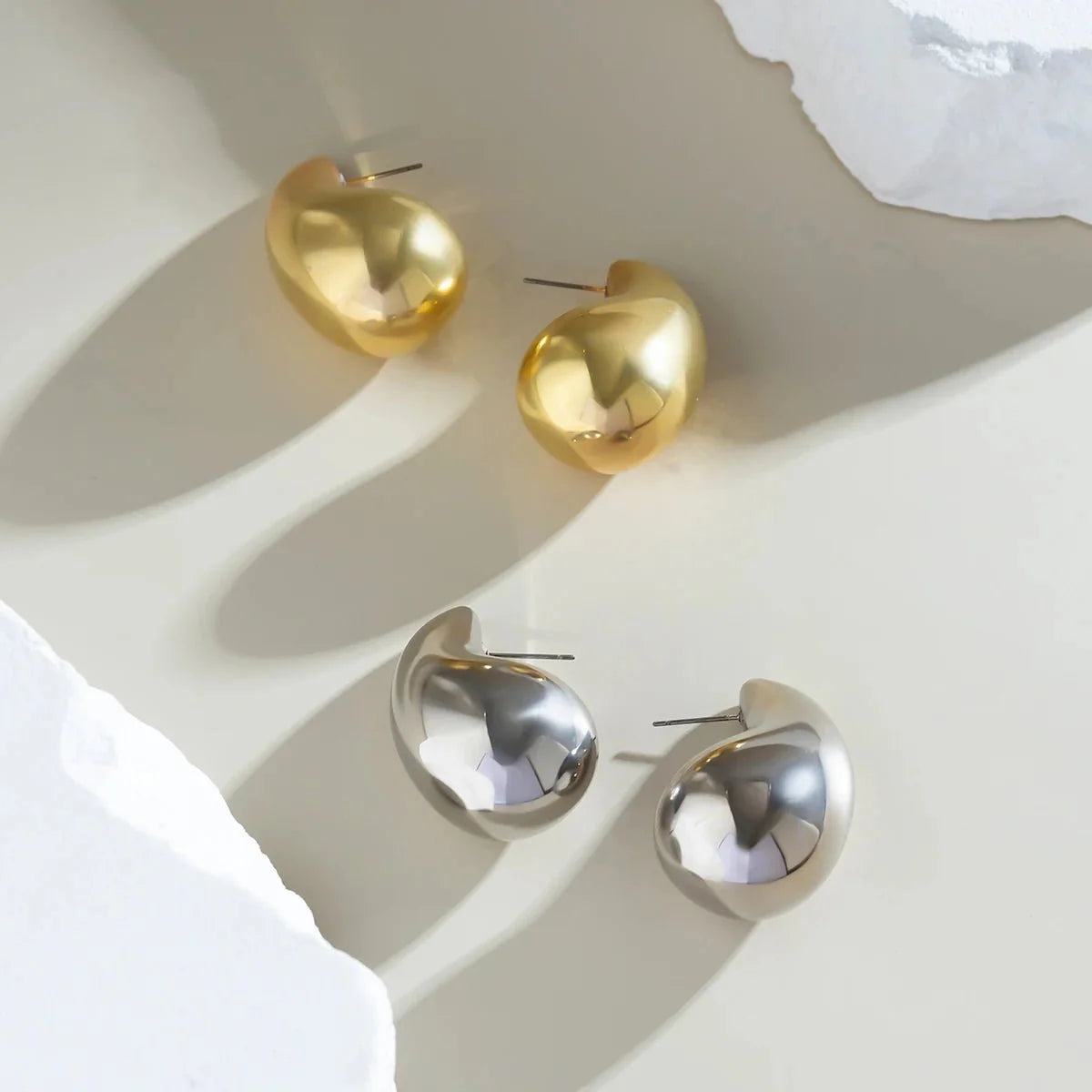 Statement Water Drop Earrings - Aryomi